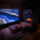 Image showing a home cinema setup for Common Home Cinema Setup Mistakes blog post by Sonyx
